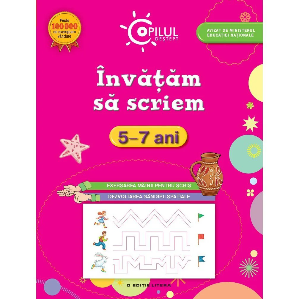 image for Invatam sa scriem 5-7 ani. Editura Litera foto
