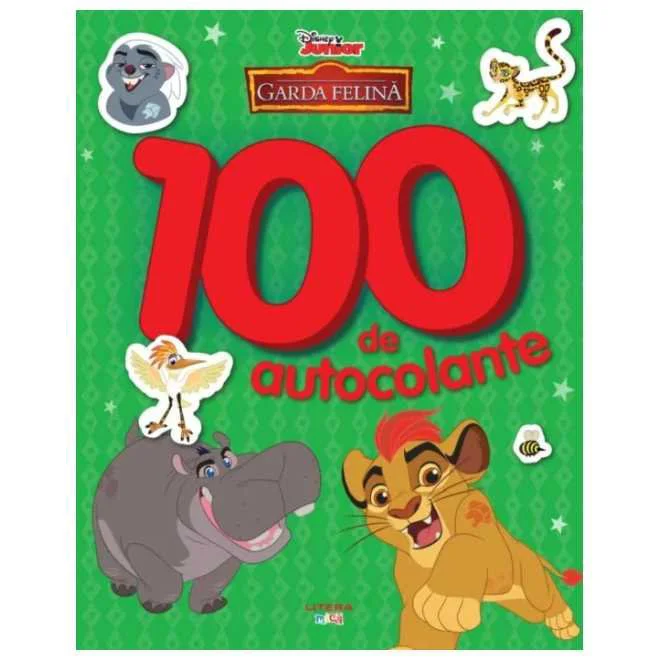 Disney junior. Garda felina. 100 de autocolante