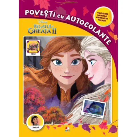 Disney. Regatul de Gheata II. Povesti cu Autocolante