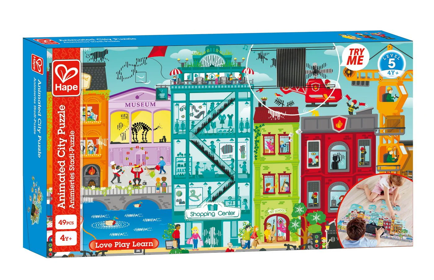 image for Joc Hape Animated City Puzzle foto