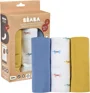 Набор муслиновых пеленок Beaba Teckel Beige 70x70 см, 3 шт. foto