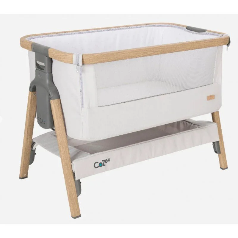 Кроватка 2 в 1 Tutti Bambini Co-Sleeper CoZee Oak & Sterling Silver