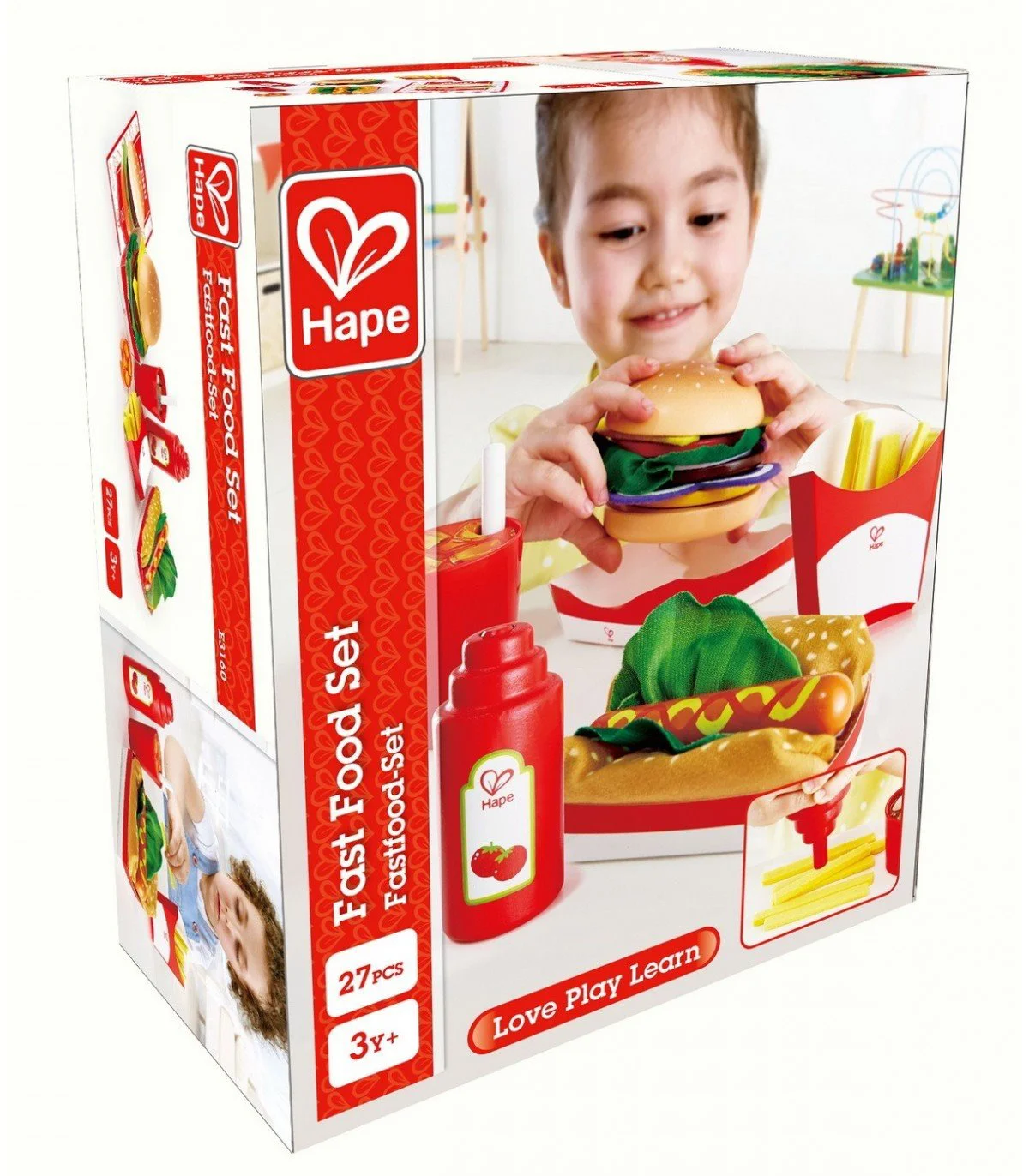 image for Set de joaca Hape Fast Food Set foto