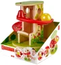 Jucarie din lemn Hape Jungle Press and slide foto