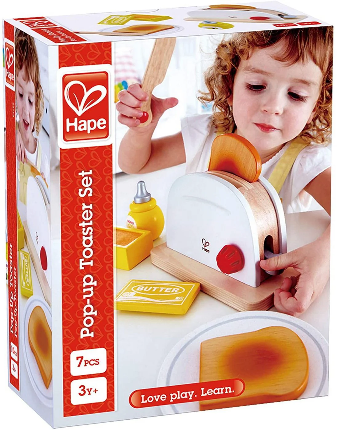 image for Set de joaca din lemn Hape Pop Up Toaster foto