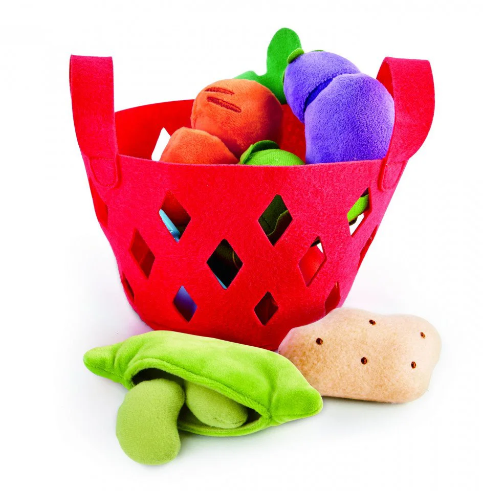 image for Set de joaca Hape Toddler Vegetable Basket foto