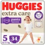 Трусики Huggies Extra Care Mega 5 (12-17 кг), 34 шт. foto