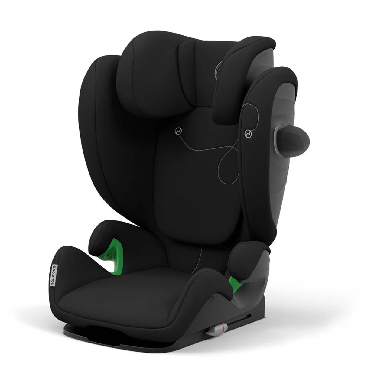 Scaun auto cu isofix Cybex Solution G i-Fix Deep Black, 100 - 150 cm