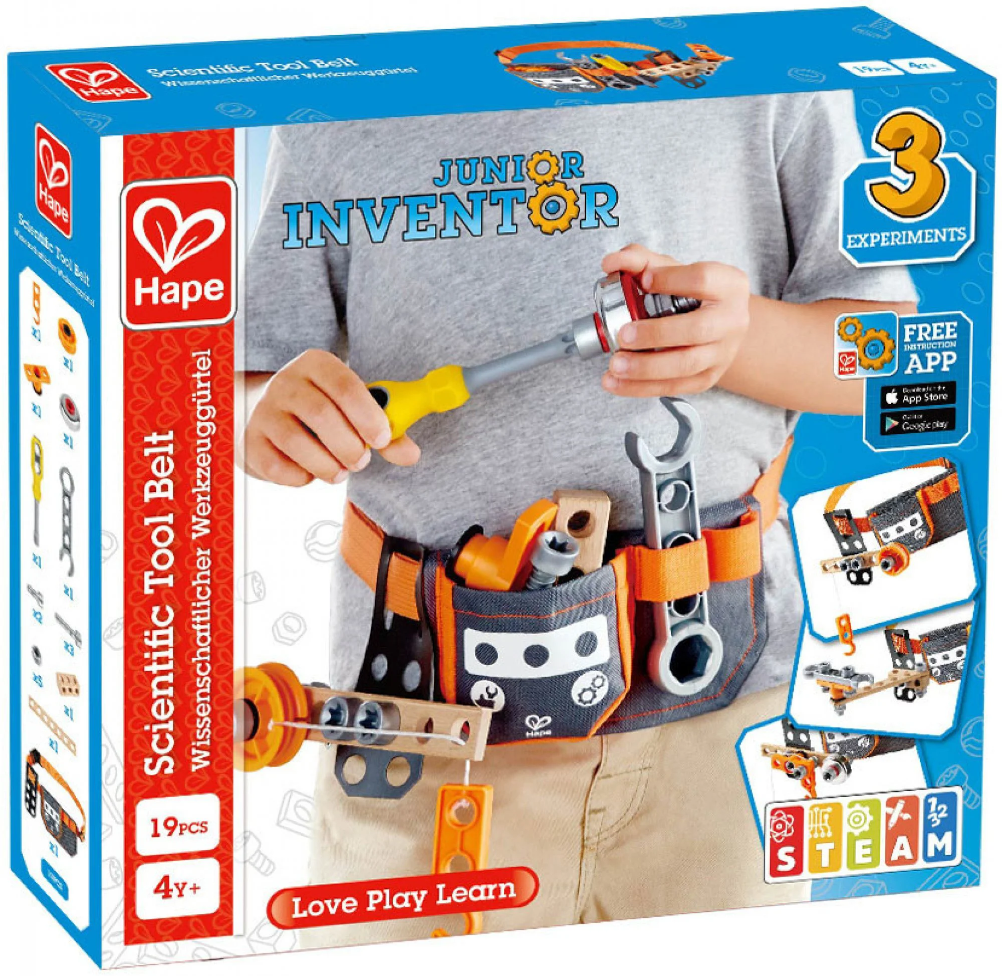 Set de instrumente Hape Scientific Tool Belt foto