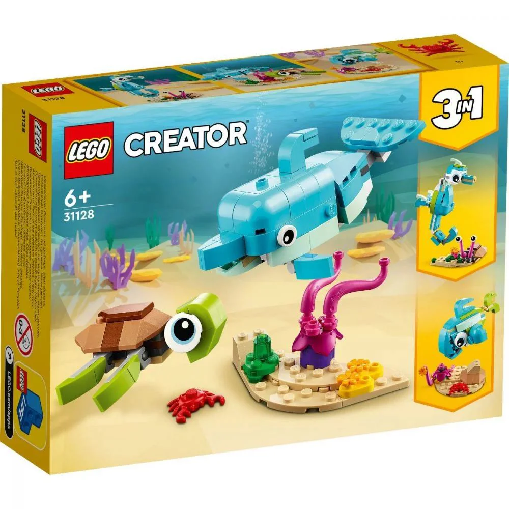 LEGO Creator 3 in 1 Dolphin and Turtle foto