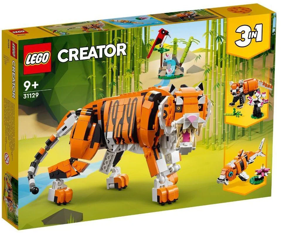 LEGO Creator 3 in 1 Tigrul Maiestuos