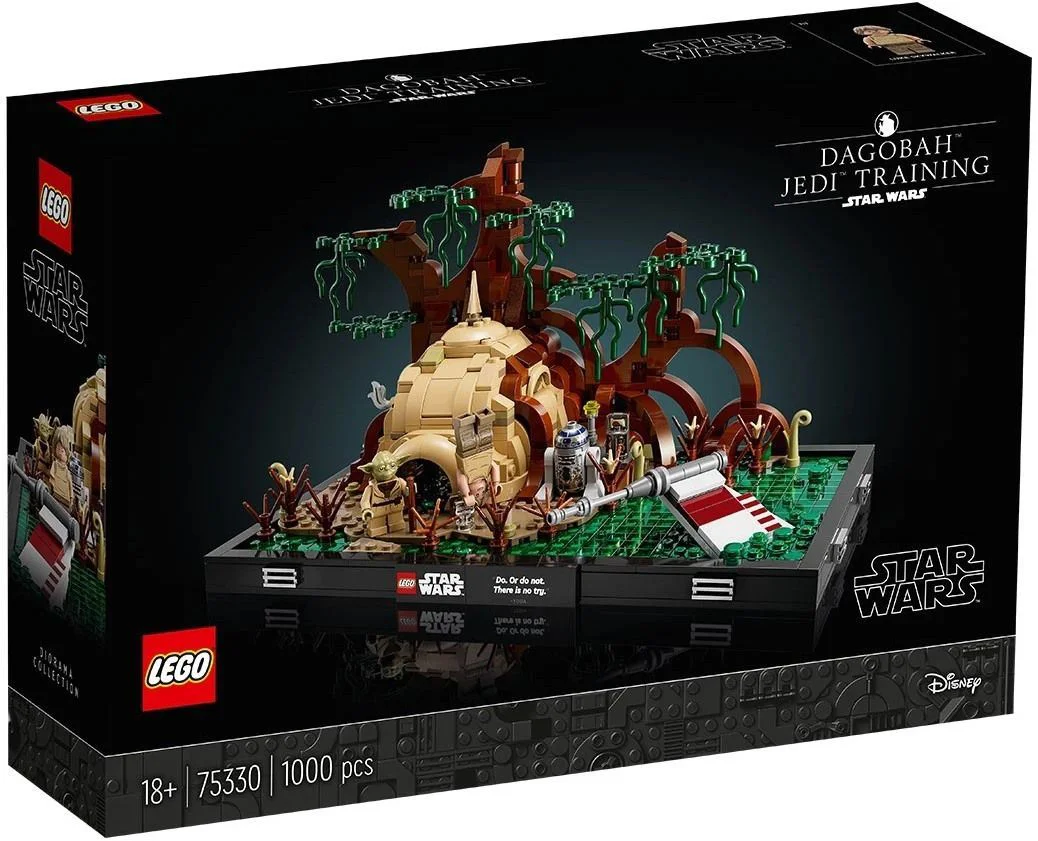 LEGO Star Wars Dagoban Jedi Training Diorama