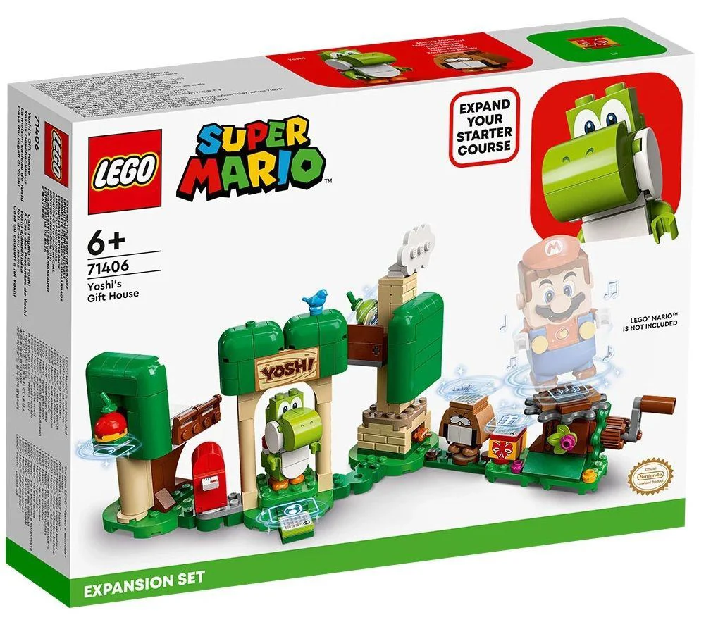 LEGO Super Mario Дополнительный набор Подарочный домик Йоши foto