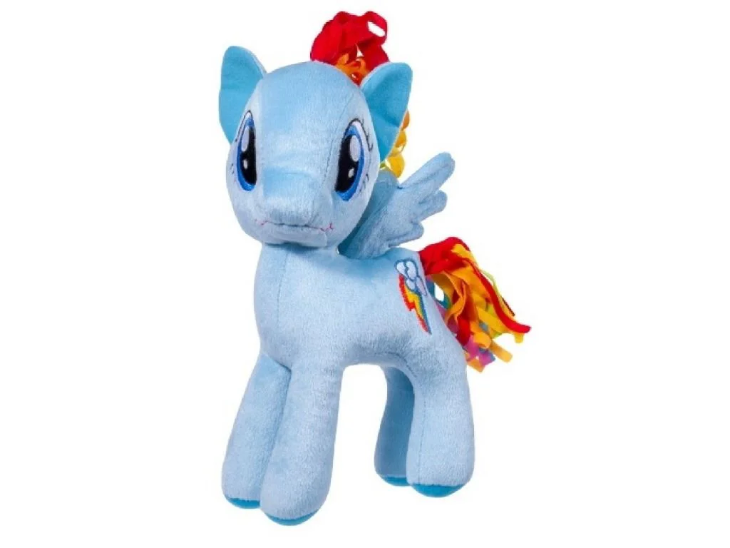 image for Jucarie de plus Stip Pony Albastru, 30 cm foto