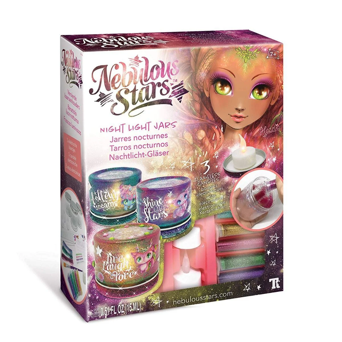 Set de creatie Nebulous Stars Night Light Jars foto