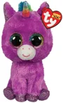 Jucarie de plus TY Unicornul Rosette, 15 cm foto