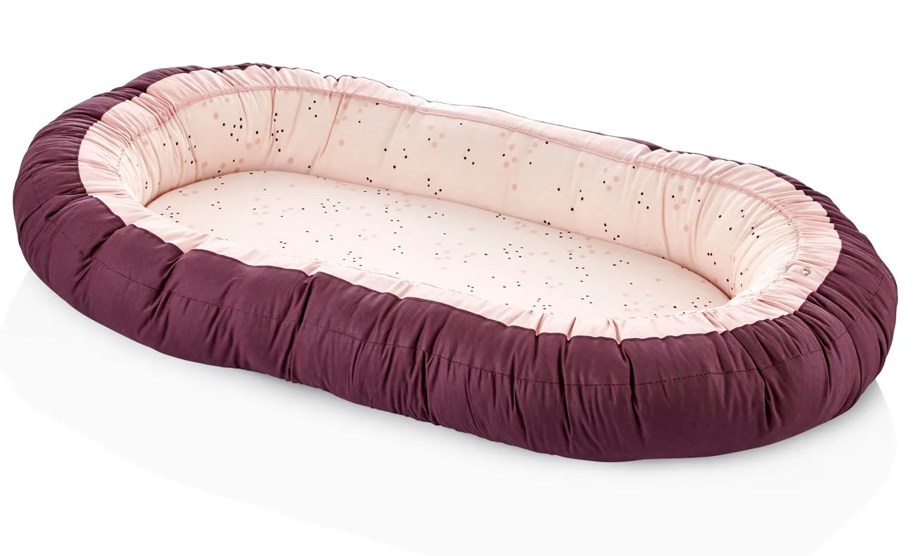 image for 2-сторонний Бебинест BabyJem Luxury Between Parents Pink foto