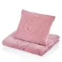 Комплект плюшевой подушки и одеяла BabyJem Pink foto