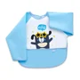 Нагрудник с рукавами и карманом BabyJem Polly Bib Blue