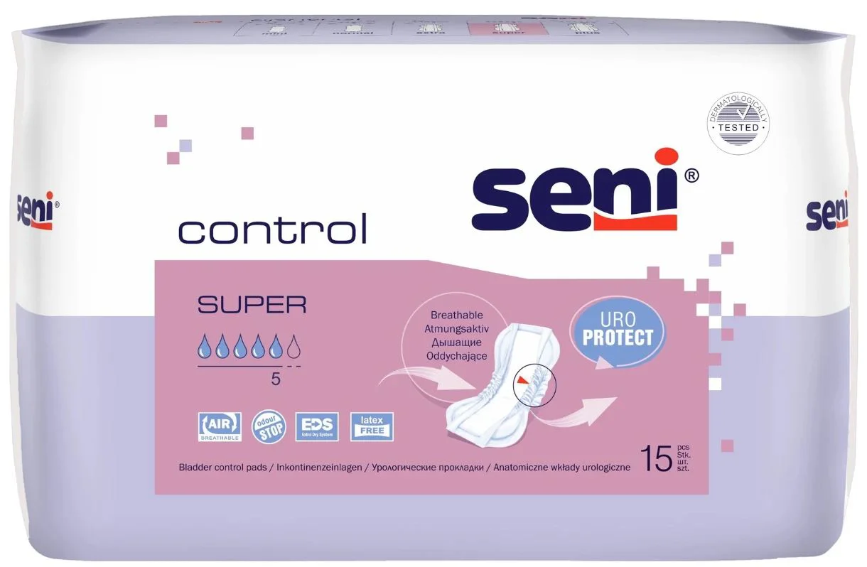 Прокладки Seni Control Super, 15 шт.