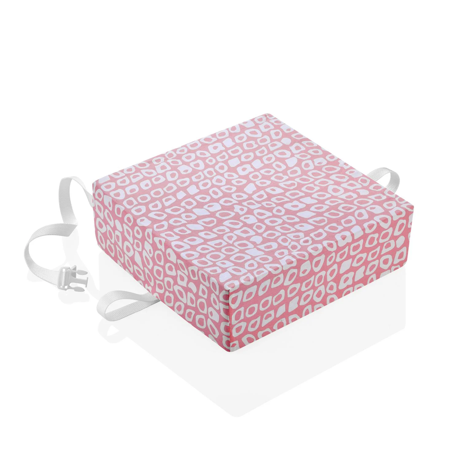 image for Подушка-бустер для стульчика для кормления BabyJem Розовая, 32x32 см foto
