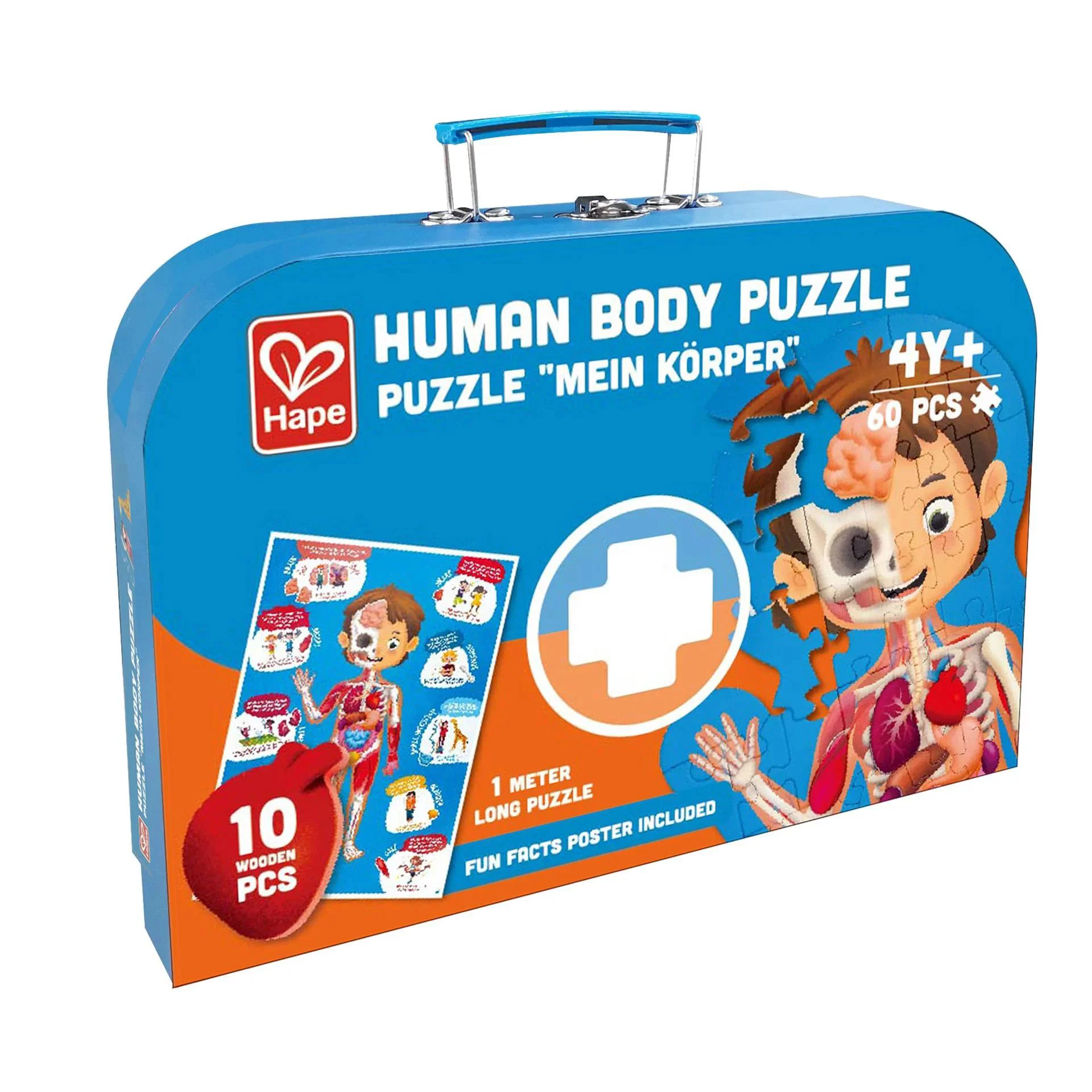 image for Пазл Hape Как устроено тело человека foto