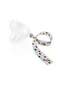 Коробка для пустышки с цепочкой BabyJem White foto