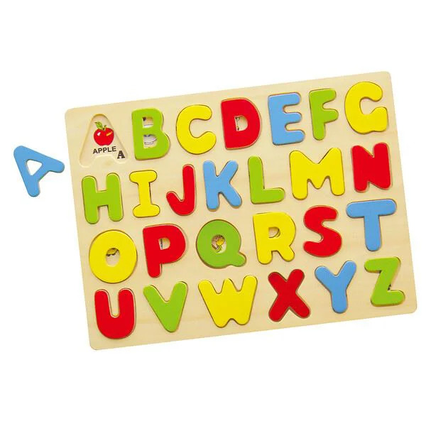 Puzzle de lemn Viga Toys ABC foto