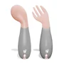 Набор ложек и вилок с ручкой BabyJem Pink