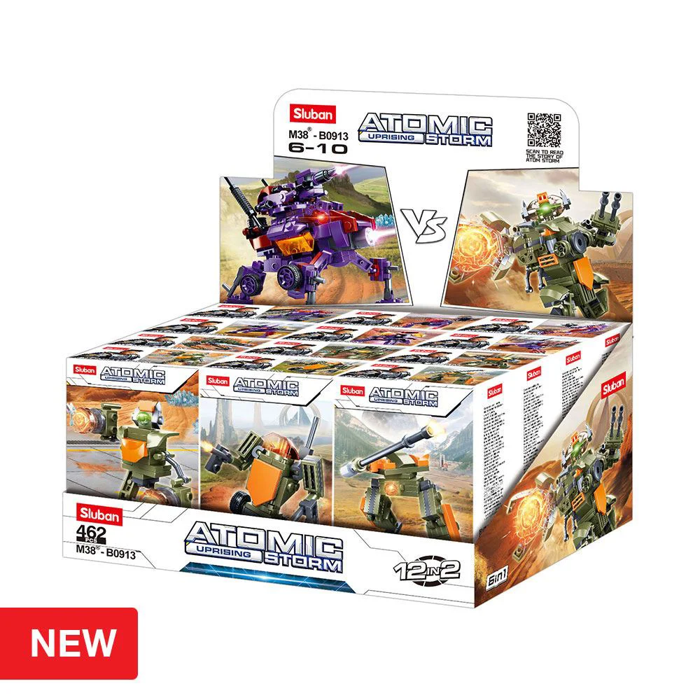 Constructor Sluban Furtuna atomica Display Box foto