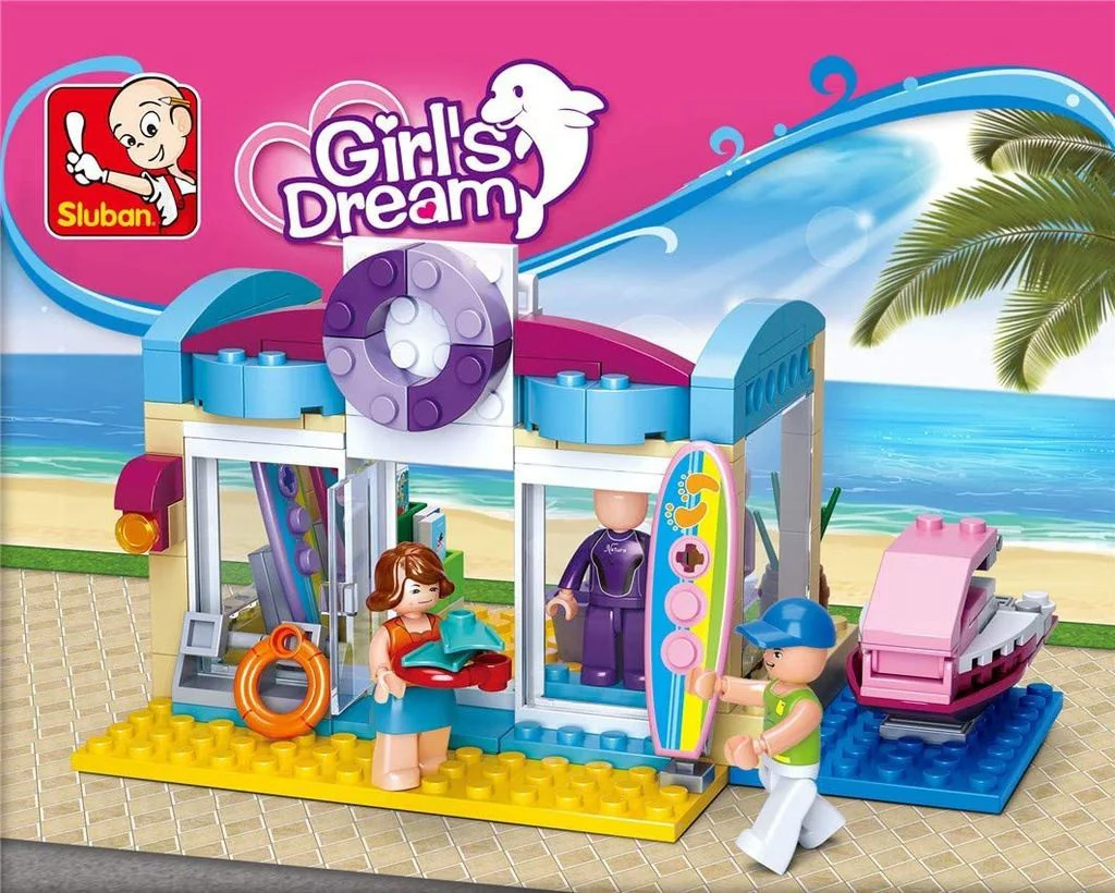 Constructor Sluban Girl's Dream Magazin de pe plaja foto