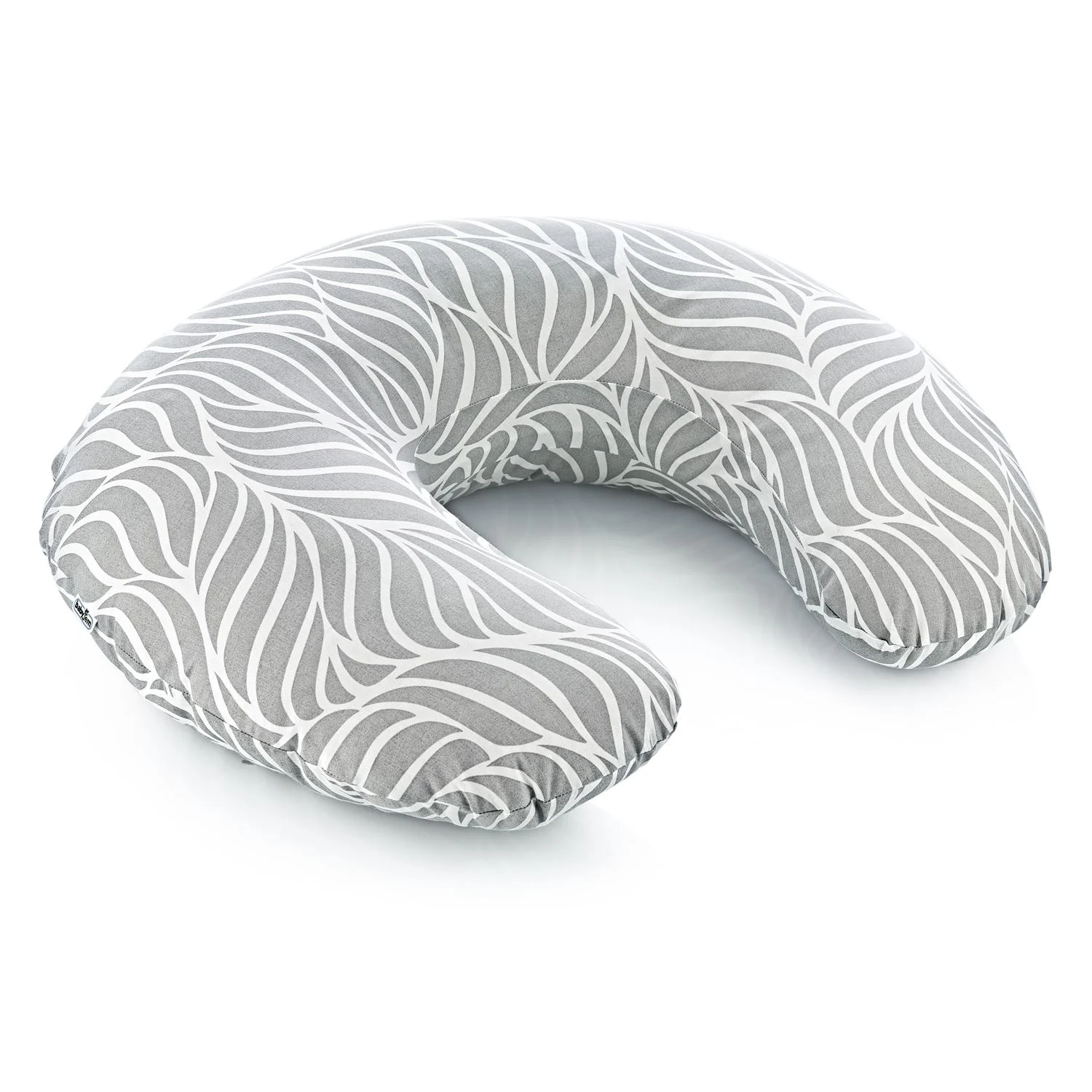 Perna pentru alaptat 2 in 1 BabyJem Nursing Pillow Gri