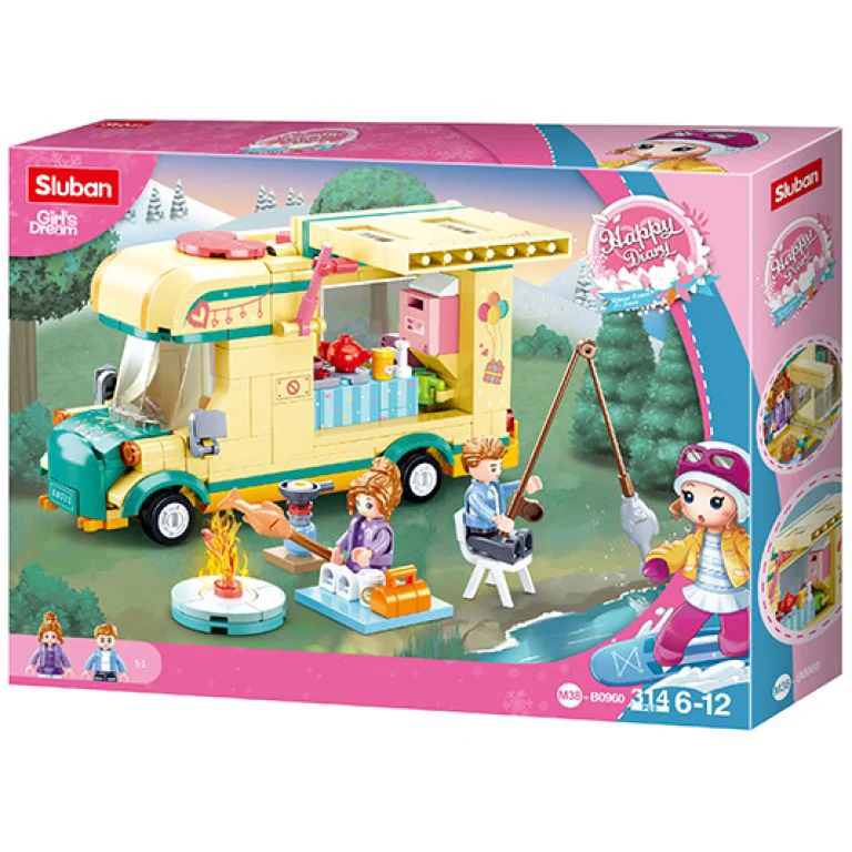 Constructor Sluban Girls Dream Camper foto