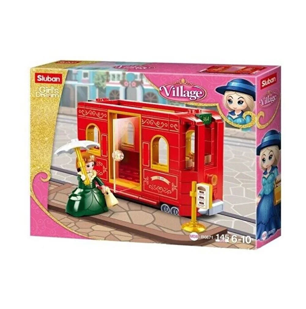 Constructor Sluban Girls Dream Troleibuz foto