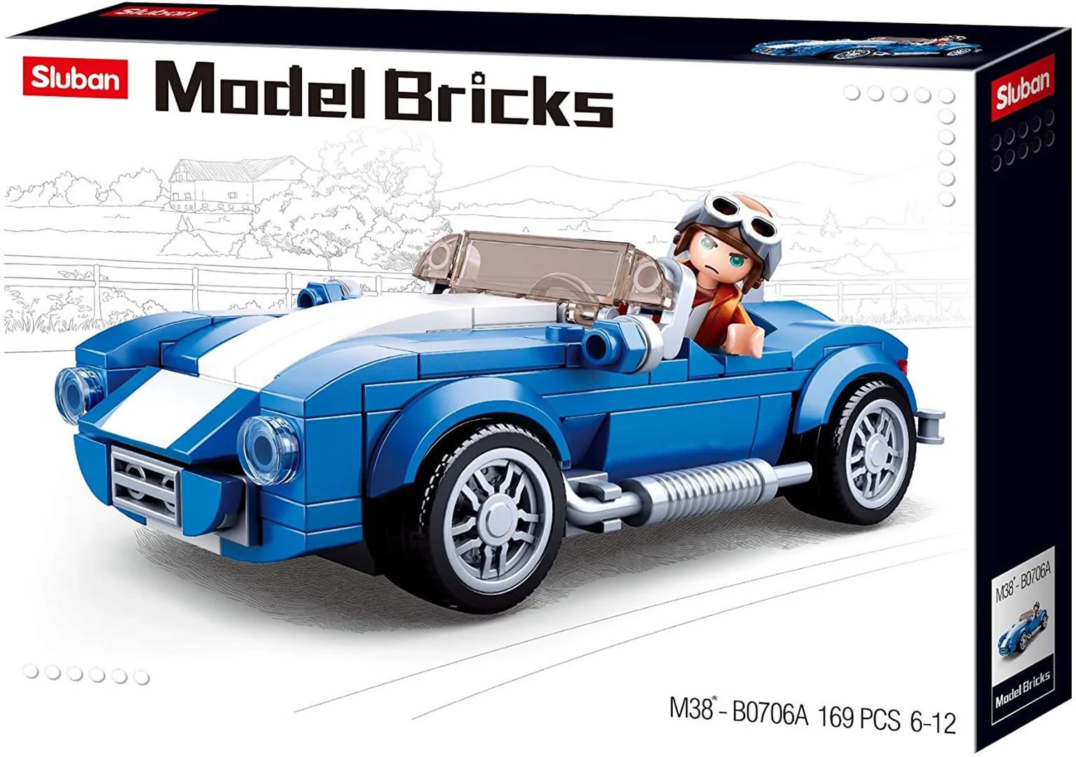 Constructor Sluban Bricks Cobra GT 40 foto