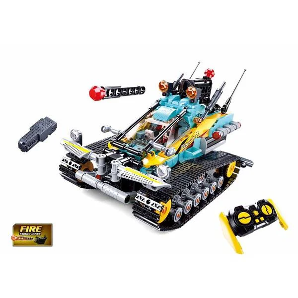 Constructor Sluban Powerbricks Masina-spion Scorpion, cu radio control foto