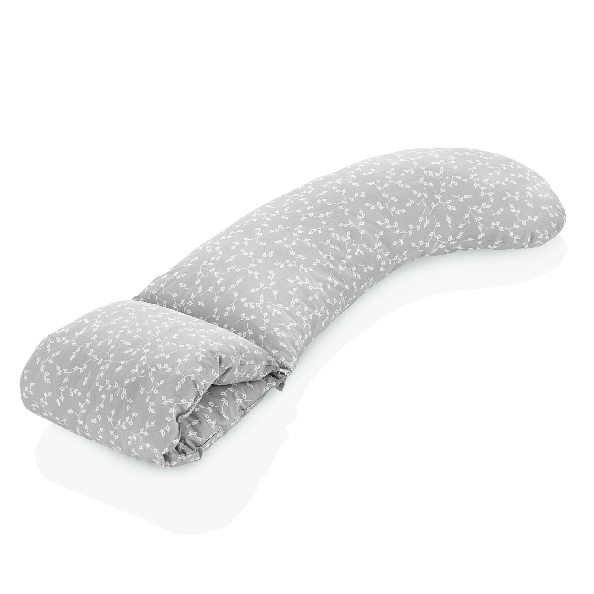 image for Многофункциональная подушка для кормления со съемным подголовником BabyJem Grey foto