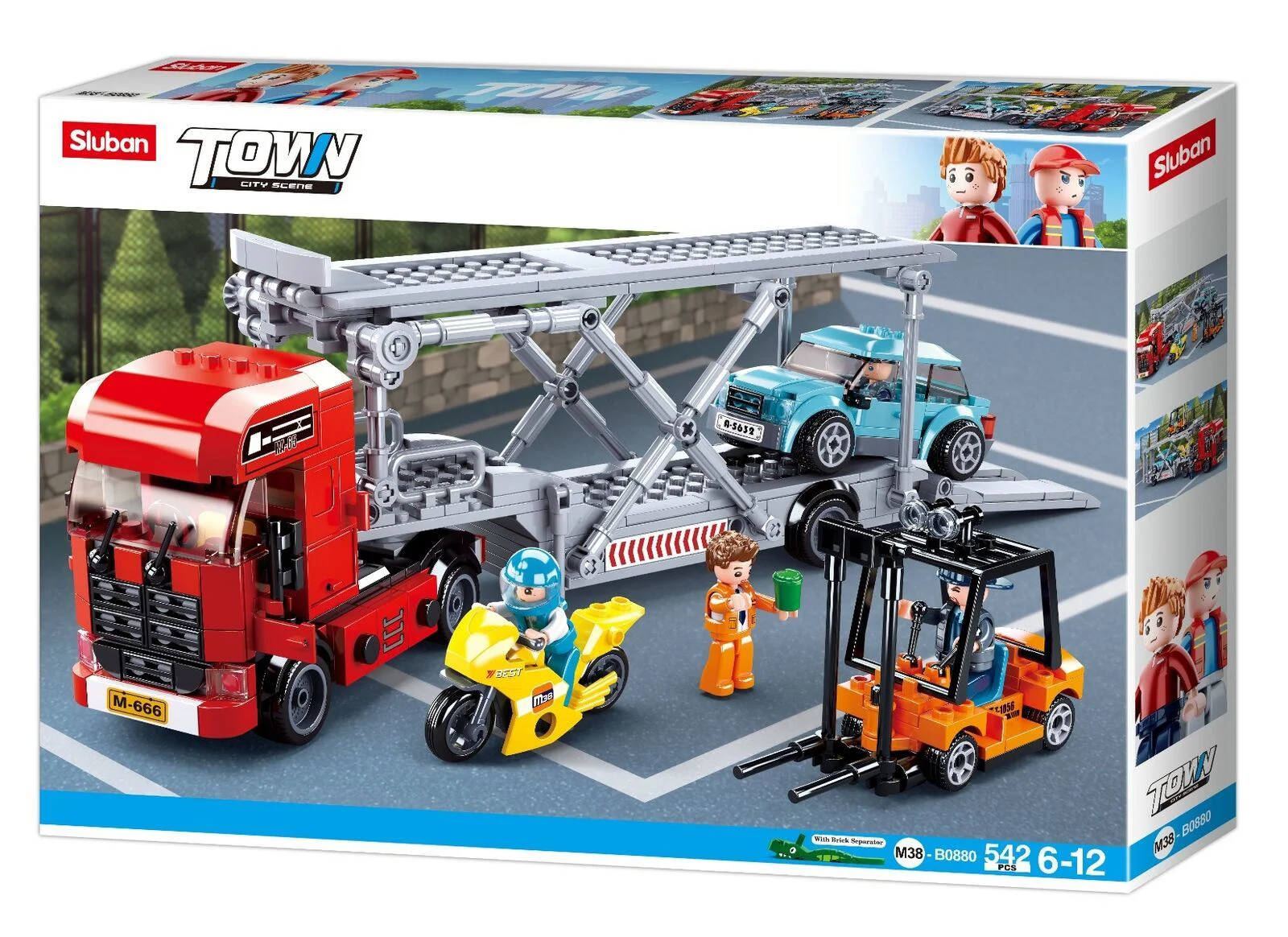 Constructor Sluban Town Transportator auto foto