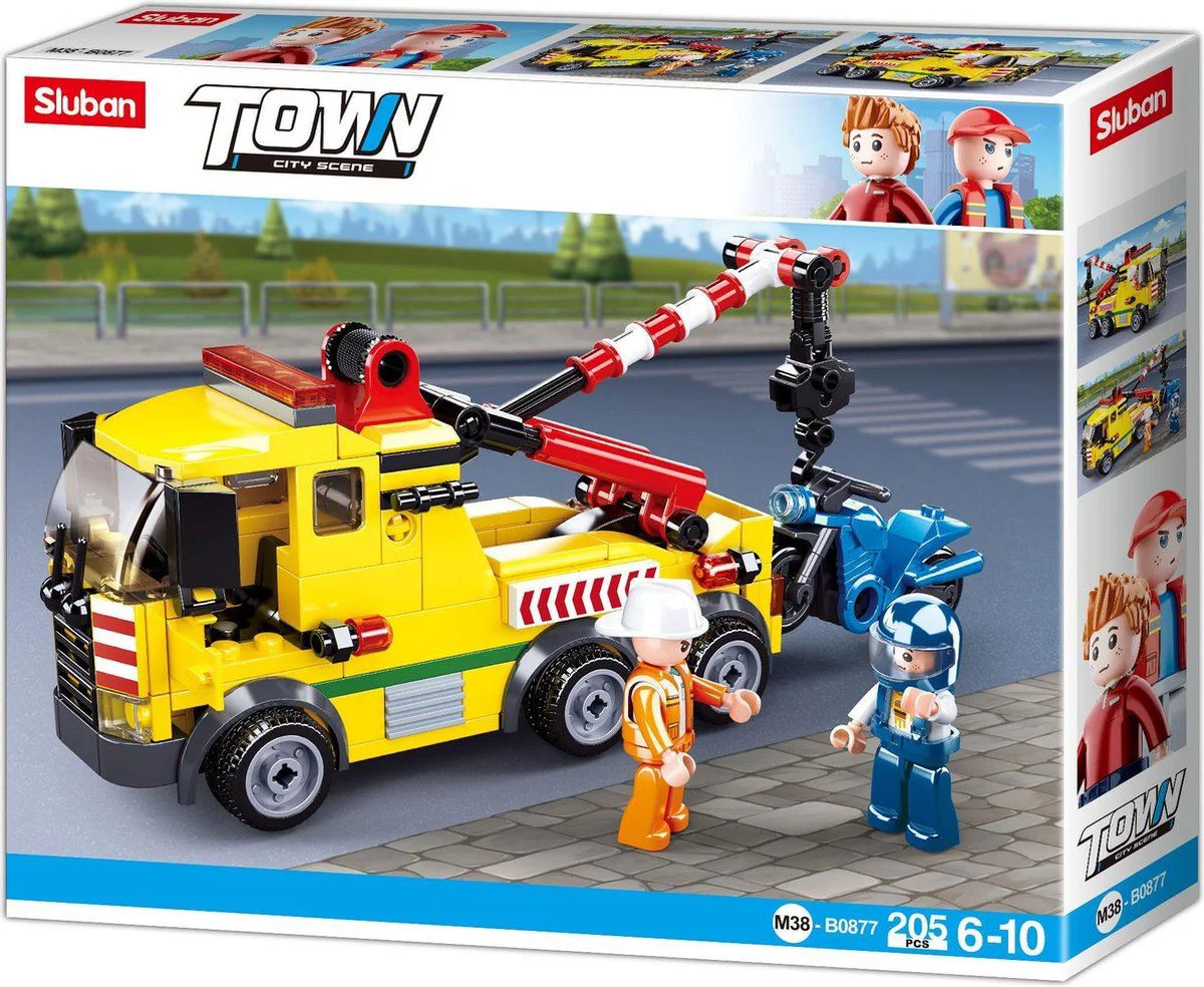 Constructor Sluban Town Macara mobila foto