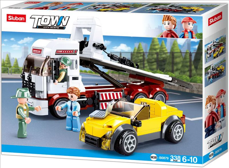 Constructor Sluban Town Remorca auto foto