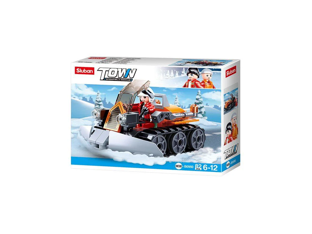 Constructor Sluban Town Snowfield Rescue Snowplough foto