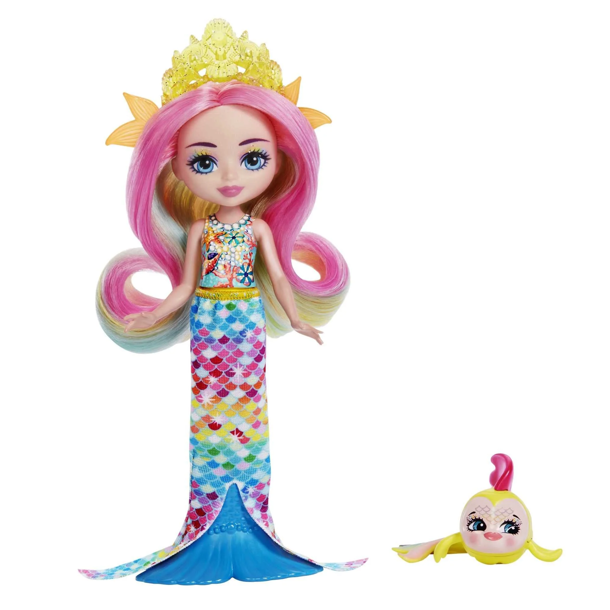 Set de joaca Enchantimals Radia Rainbow Fish & Flo