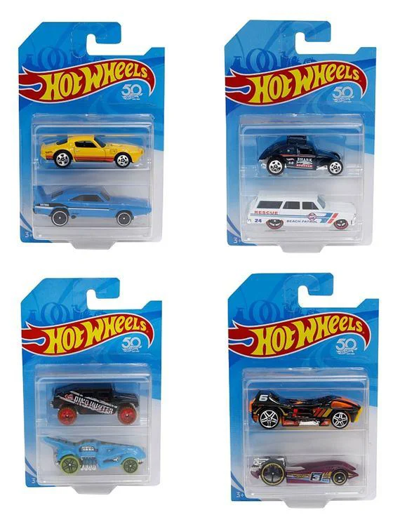 image for Набор Hot Wheels 2 основные машины, ассортимент foto