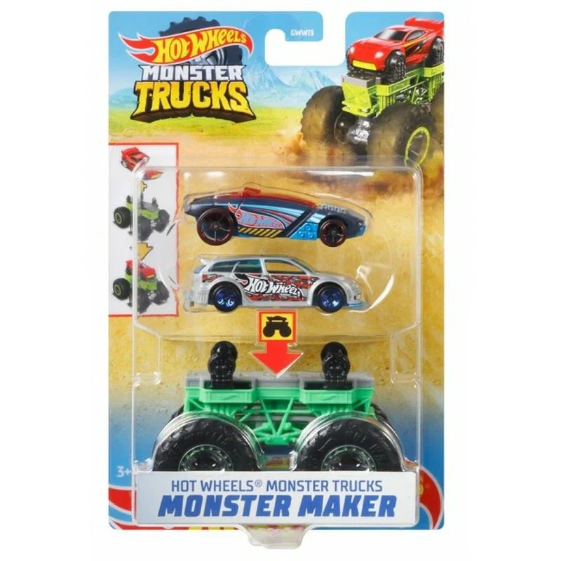 Set Hot Wheels Creatorul Monstrilor, 2 masini foto