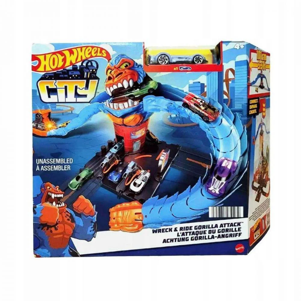 Set de joc Hot Wheels Salvare de la gorila