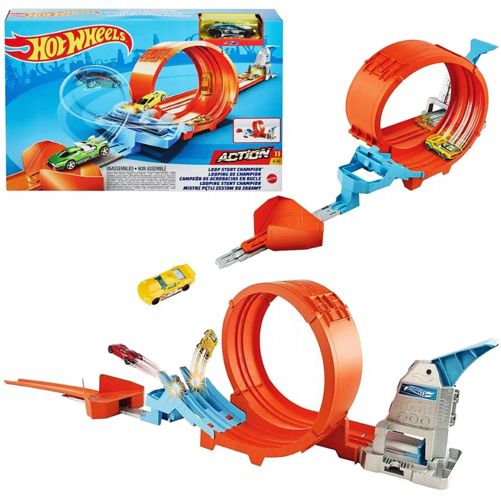 image for Set de joc Hot Wheels Campionul Cascadoriilor foto