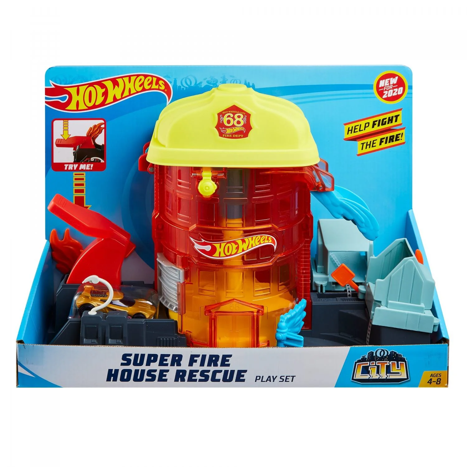 Set de joc Hot Wheels Statie de pompierii foto