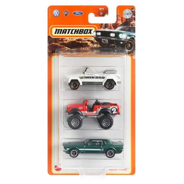 Set de joaca Hot Wheels Matchbox, 3 piese foto