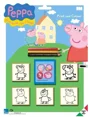 Set de creativitate Multiprint Peppa Pig, 5 stampile