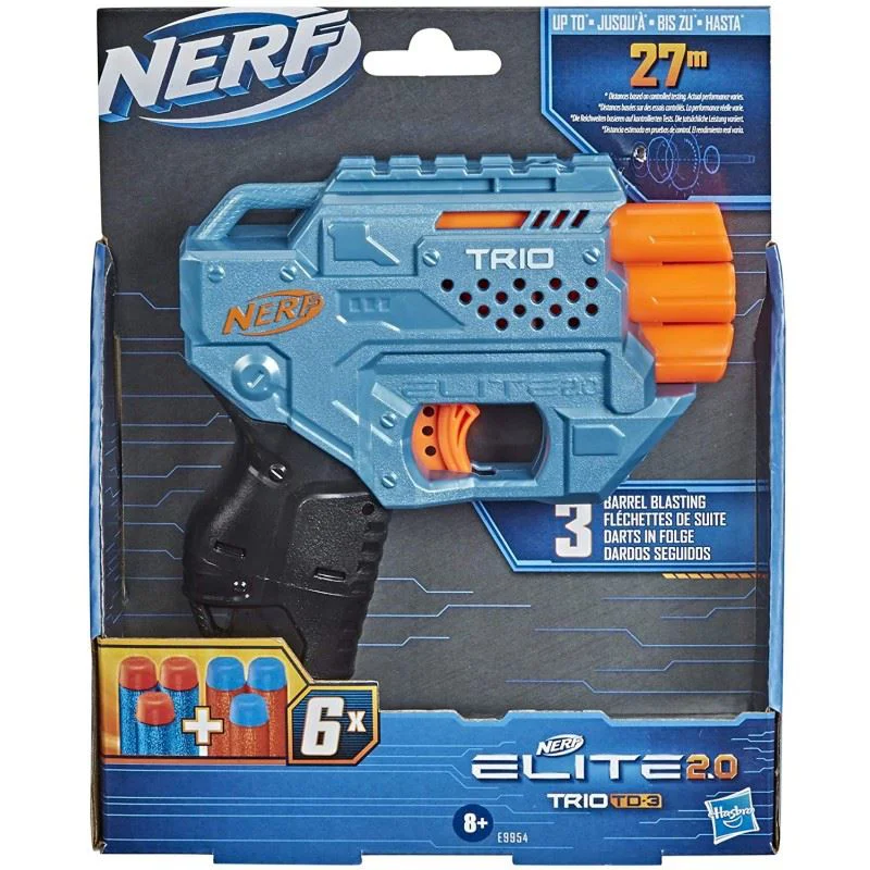 Игрушечный пистолет NERF ELITE Трио 2.0 TD 3